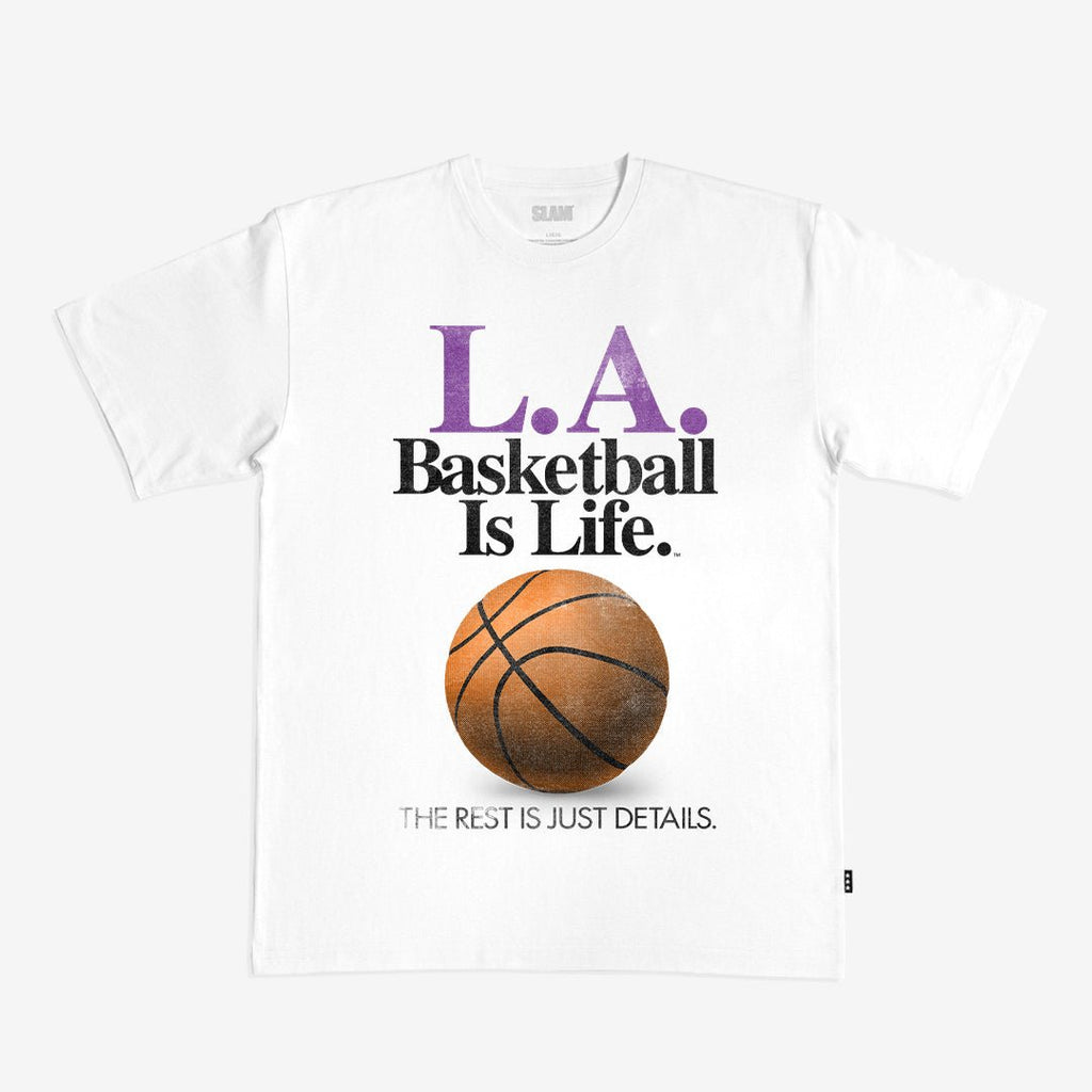Basketball Is Life‚Ñ¢ Heavy Tee - Los Angeles Hoodie, Sweatshirt | CoreVibeTees.com