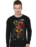 Funky Hellhound Black Full Sleeve T-Shirt Hoodie, Sweatshirt | CoreVibeTees.com