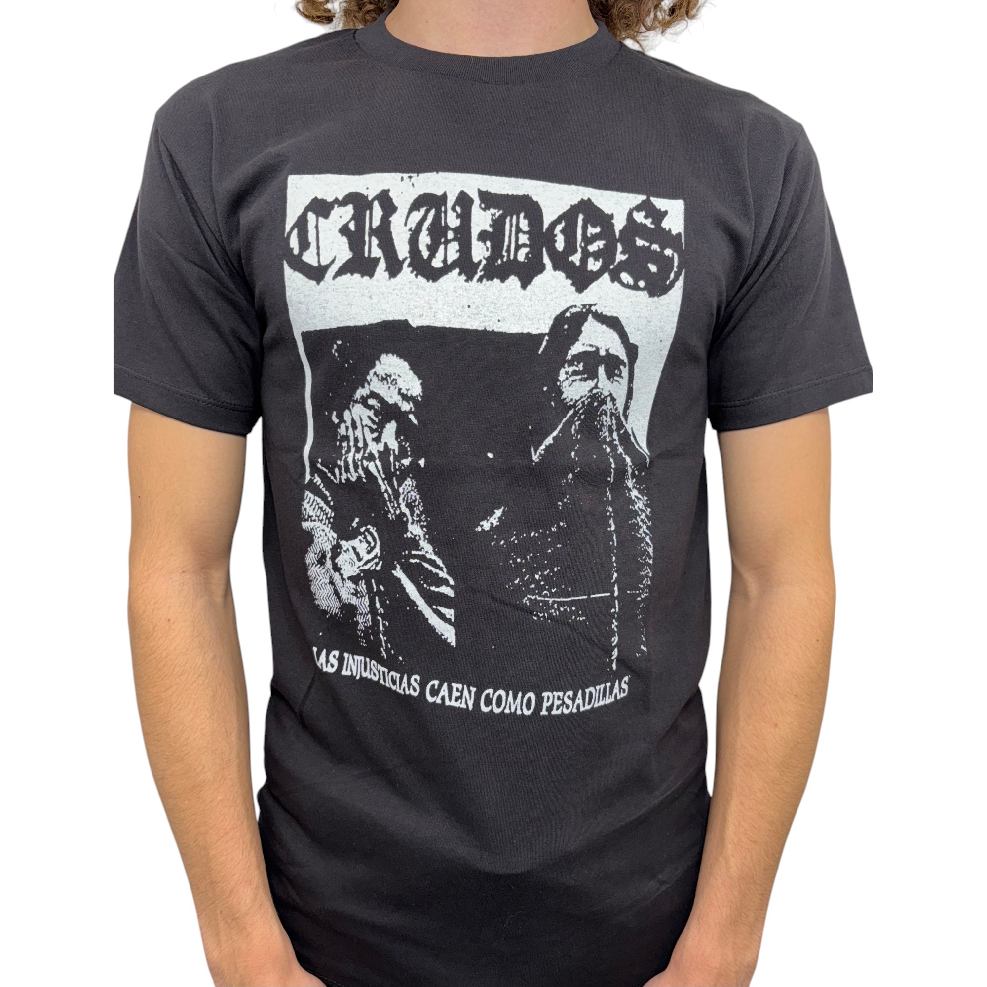 Los Crudos Las Injusticias Caen Como Pesadillas T-Shirt Hoodie, Sweatshirt | CoreVibeTees.com (Image 2)