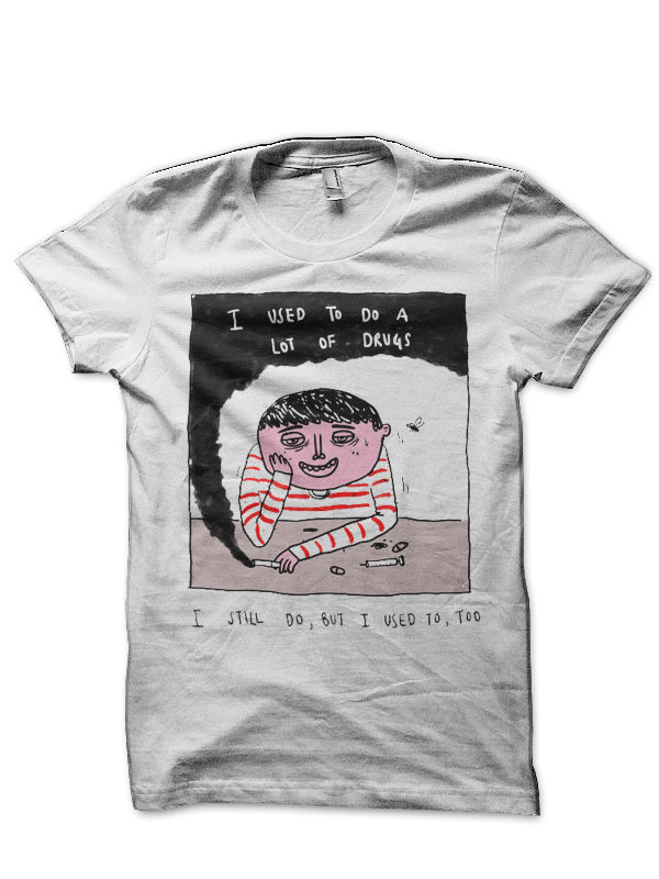 I Used To Do Lots Of Drugs Half Sleeve T-Shirt Hoodie, Sweatshirt | CoreVibeTees.com