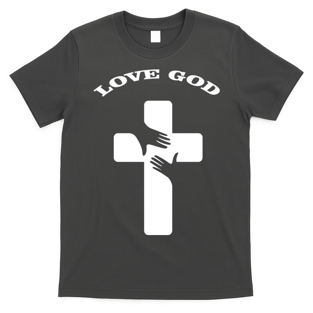 Love God Cross T-Shirt Hoodie, Sweatshirt | CoreVibeTees.com