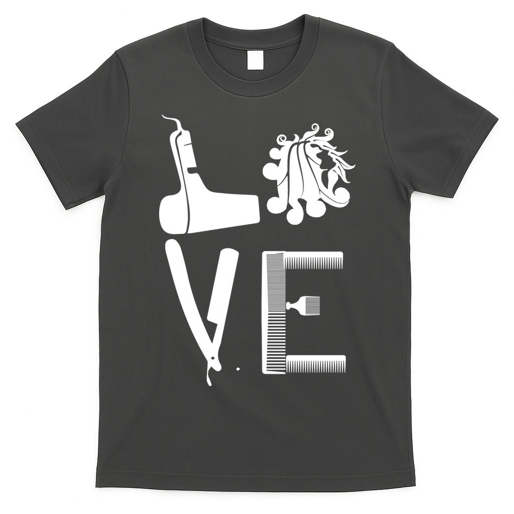 Love Hairstylist T-Shirt Hoodie, Sweatshirt | CoreVibeTees.com
