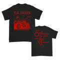 Flowers T-Shirt (Black) Hoodie, Sweatshirt | CoreVibeTees.com