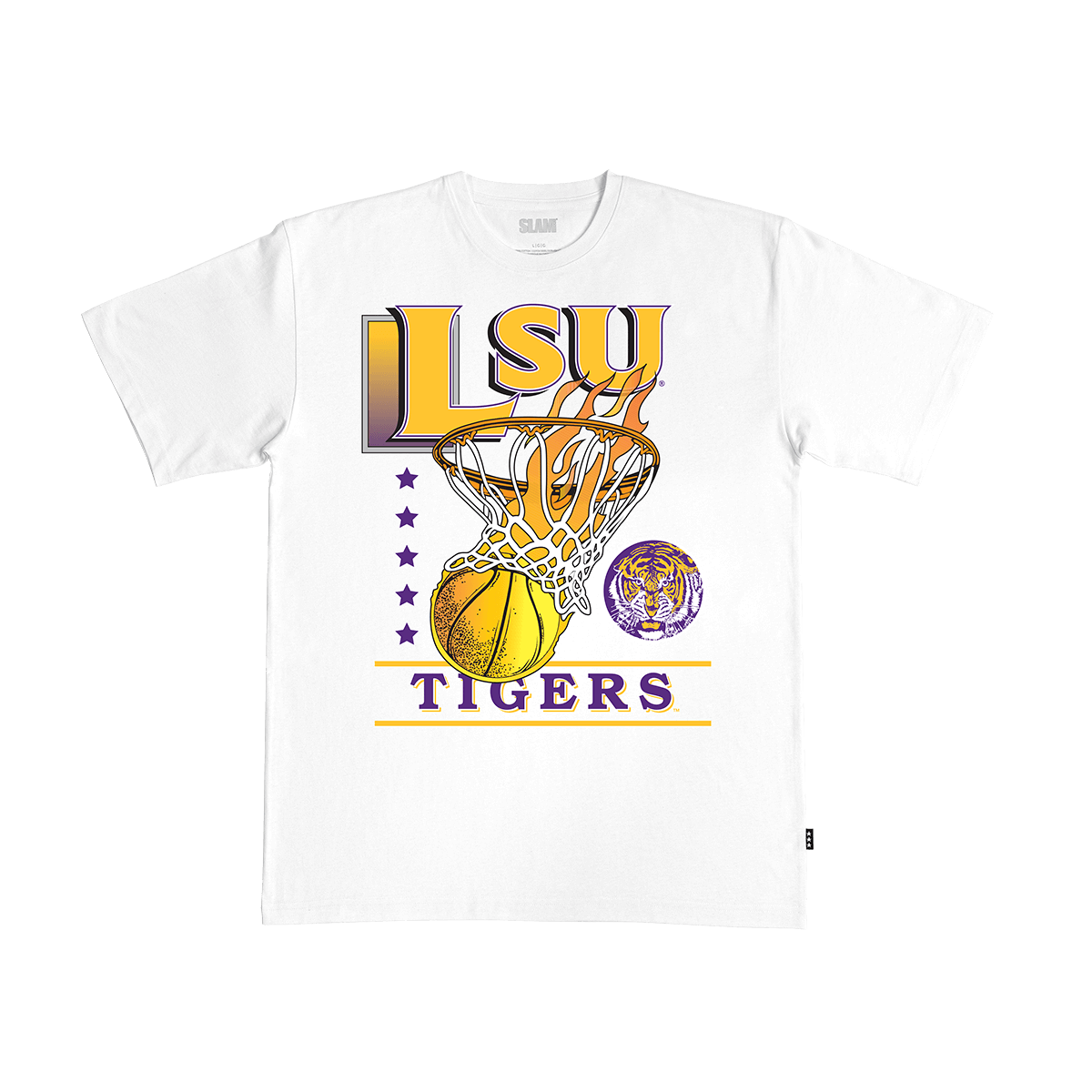 LSU Hoops Vault Heavy Tee Hoodie, Sweatshirt | CoreVibeTees.com