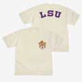LSU Logo Script Heavy Tee Hoodie, Sweatshirt | CoreVibeTees.com