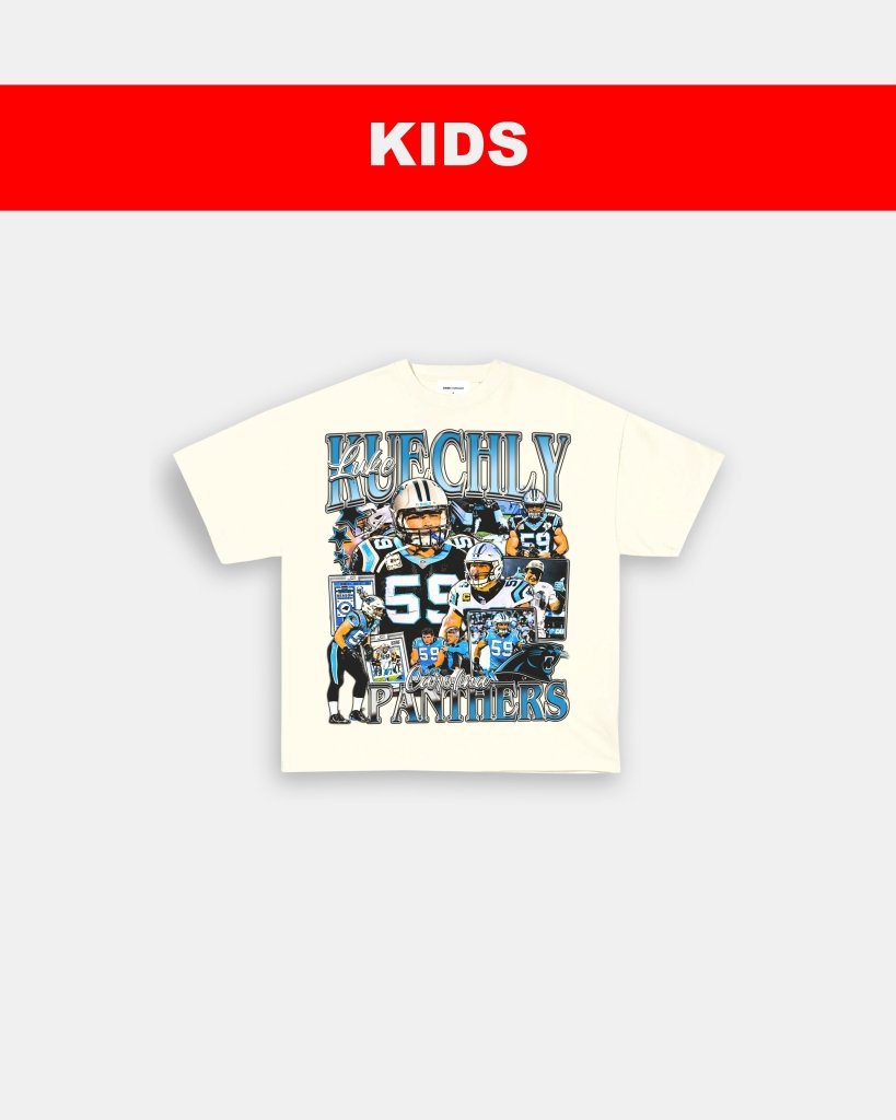 LUKE KUECHLY - KIDS TEE Hoodie, Sweatshirt | CoreVibeTees.com (Image 4)