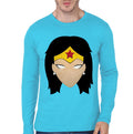 Custom Light Blue Full Sleeve Tee Hoodie, Sweatshirt | CoreVibeTees.com