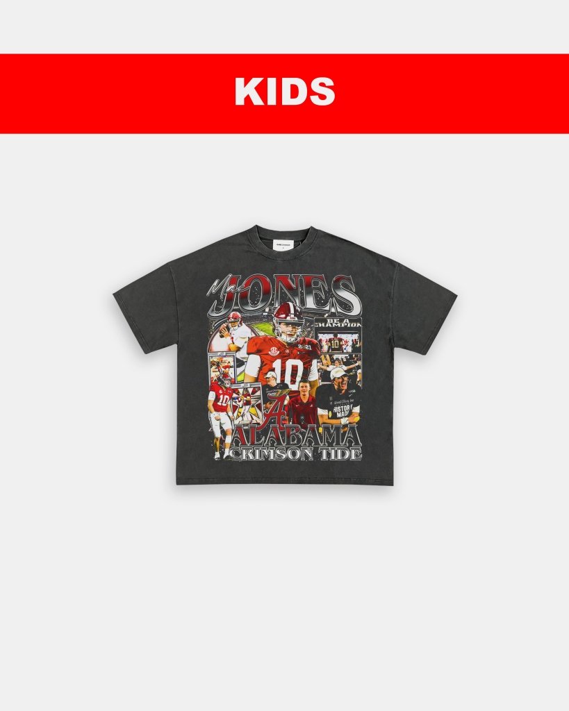 MAC JONES - ALABAMA - KIDS TEE Hoodie, Sweatshirt | CoreVibeTees.com (Image 1)