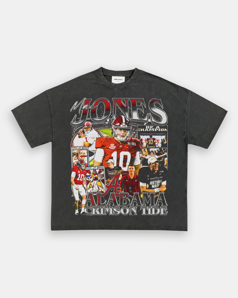 MAC JONES - ALABAMA TEE Hoodie, Sweatshirt | CoreVibeTees.com (Image 1)