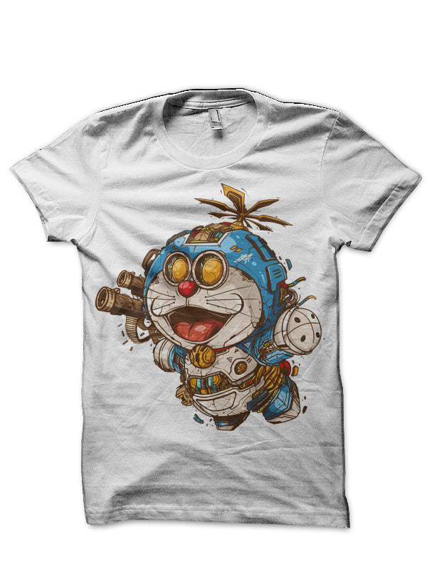 DoraMech White T-Shirt Hoodie, Sweatshirt | CoreVibeTees.com