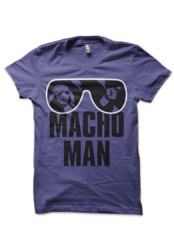 Macho Man Purple T-Shirt Hoodie, Sweatshirt | CoreVibeTees.com