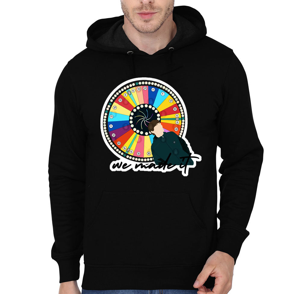 We Made It Wheel Black Hoodie T-Shirts, Sweatshirt | CoreVibeTees.com