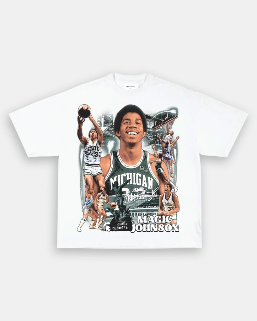 MAGIC JOHNSON - MICHIGAN TEE Hoodie, Sweatshirt | CoreVibeTees.com (Image 2)