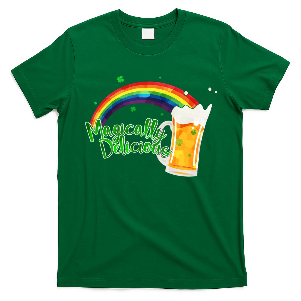 Magically Delicious Rainbow Beer St. Patrick's Day T-Shirt Hoodie, Sweatshirt | CoreVibeTees.com