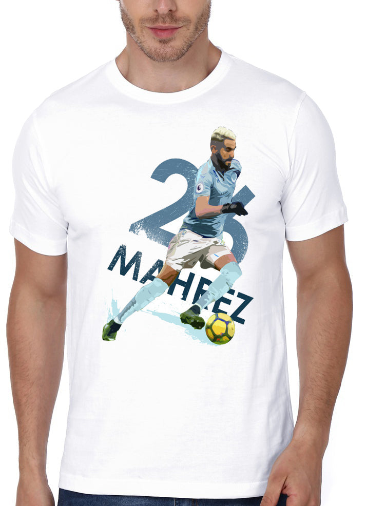 Mahrez â€“ Manchester City White T-Shirt Hoodie, Sweatshirt | CoreVibeTees.com