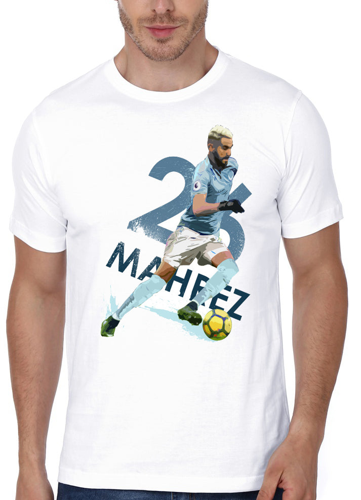 Mahrez â€“ Manchester City White T-Shirt Hoodie, Sweatshirt | CoreVibeTees.com