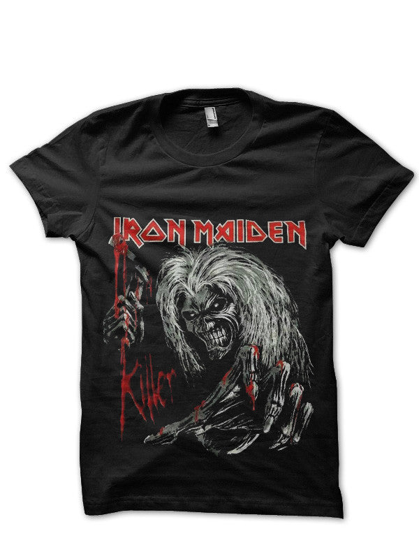 Iron Maiden Black T-Shirt Style007 Hoodie, Sweatshirt | CoreVibeTees.com