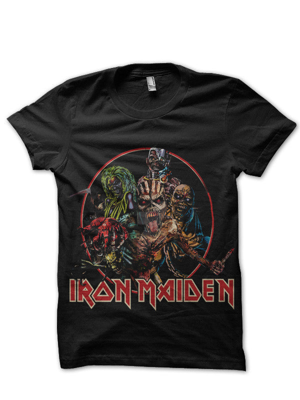 Iron Maiden Black T-Shirt Style006 Hoodie, Sweatshirt | CoreVibeTees.com