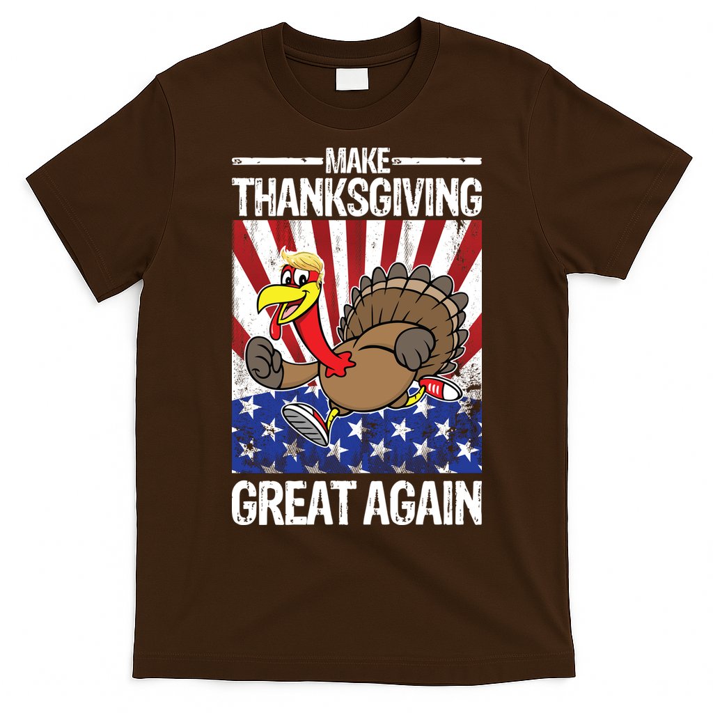 Make Thanksgiving Great Again Turkey T-Shirt Hoodie, Sweatshirt | CoreVibeTees.com