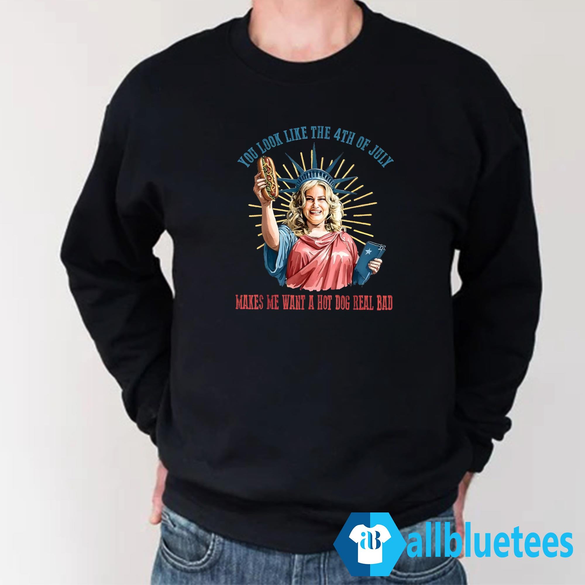 Makes Me Want A Hot Dog Real Bad 4th Of July Shirt