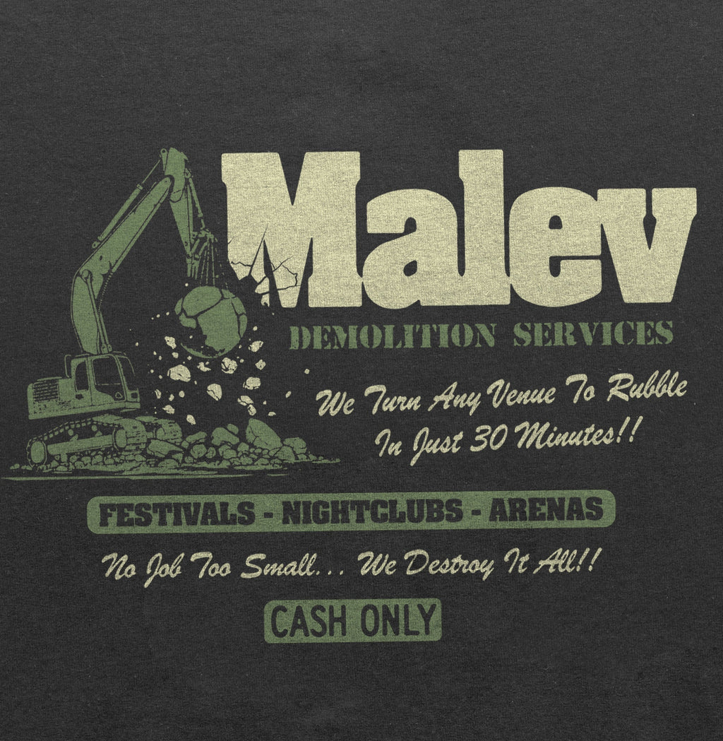 Malevolence - Demolition Services T-Shirt Hoodie, Sweatshirt | CoreVibeTees.com (Image 2)