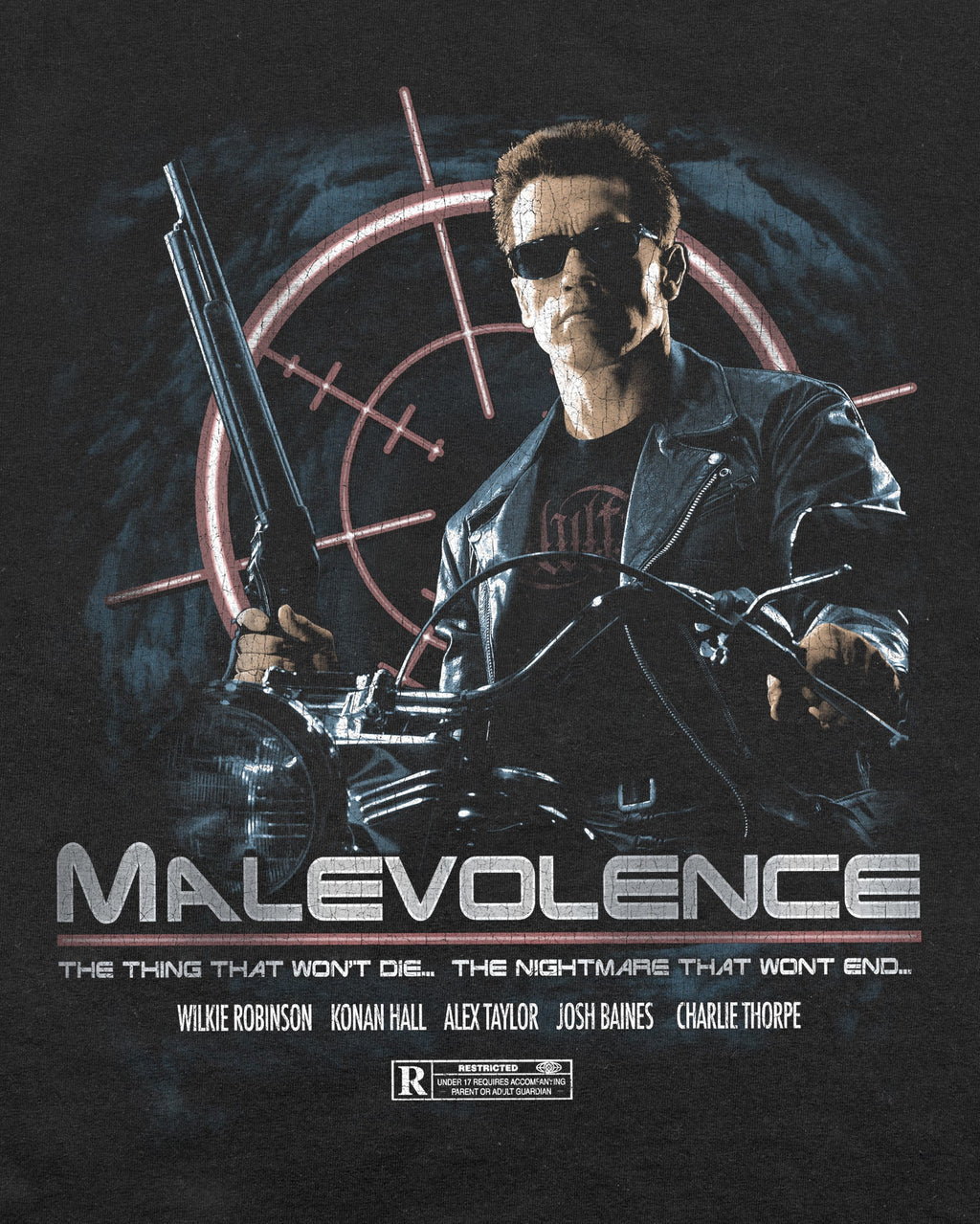 Malevolence - Arnie T-Shirt Hoodie, Sweatshirt | CoreVibeTees.com (Image 2)