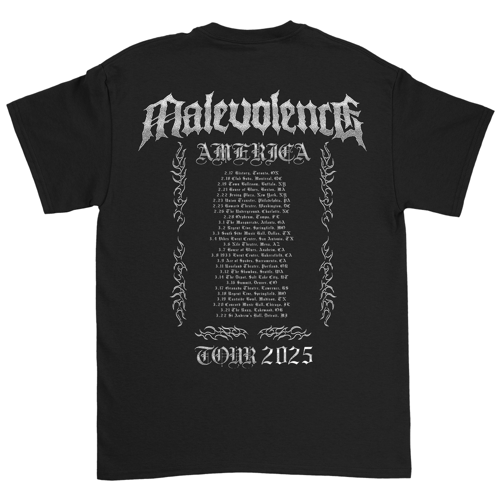 Malevolence - Tour Tee Hoodie, Sweatshirt | CoreVibeTees.com (Image 3)