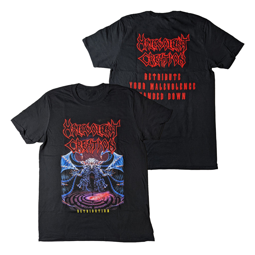 Malevolent Creation - Retribution t-shirt Hoodie, Sweatshirt | CoreVibeTees.com (Image 1)