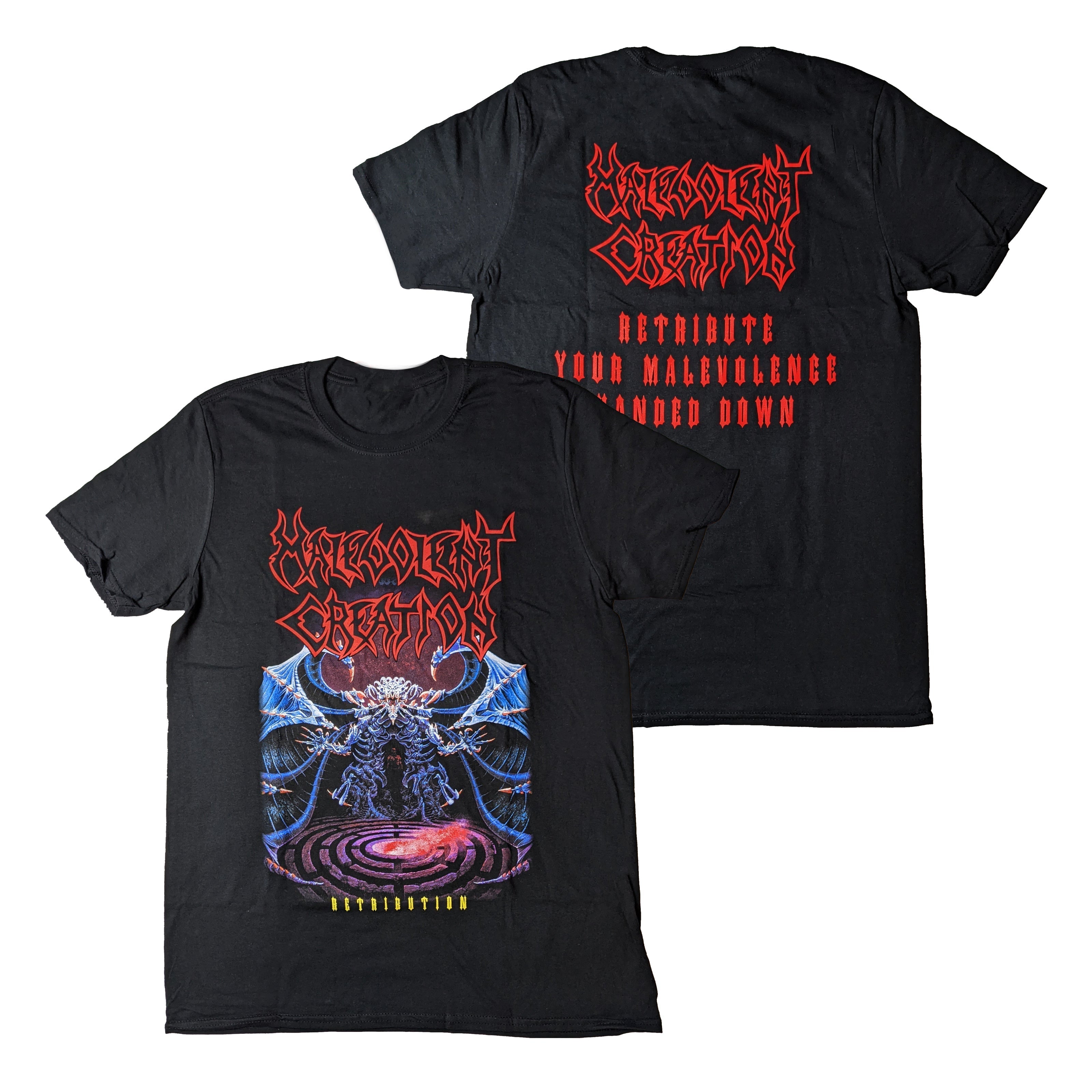 Malevolent Creation - Retribution t-shirt Hoodie, Sweatshirt | CoreVibeTees.com (Image 1)