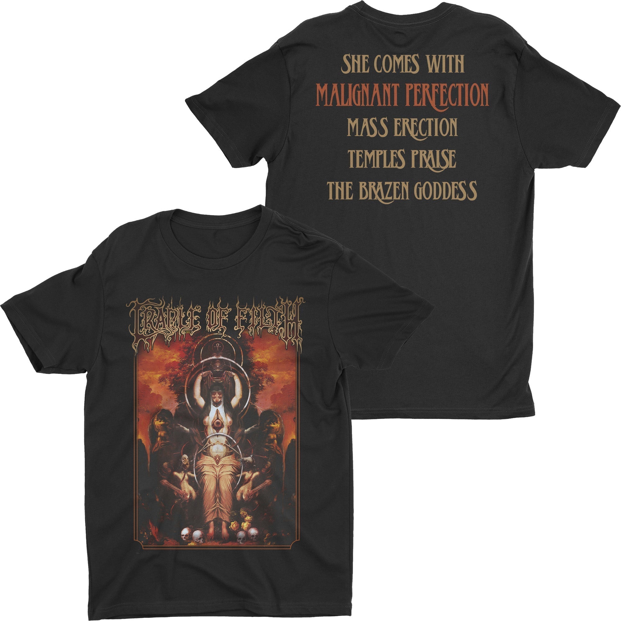 Cradle of Filth - Malignant Perfection t-shirt Hoodie, Sweatshirt | CoreVibeTees.com (Image 1)