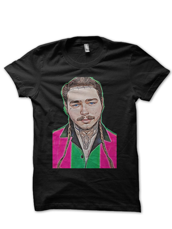 Post Malone Black Half Sleeve T-Shirt Hoodie, Sweatshirt | CoreVibeTees.com