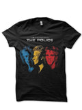 The Many Faces Of The Police Black T-Shirt Hoodie, Sweatshirt | CoreVibeTees.com