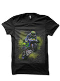 Moto GP Black Half Sleeve T-Shirt Style006 Hoodie, Sweatshirt | CoreVibeTees.com