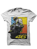Moto GP White Half Sleeve T-Shirt Style003 Hoodie, Sweatshirt | CoreVibeTees.com