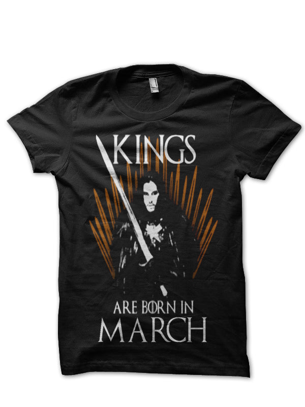 Kings Are Born In March T-Shirt Hoodie, Sweatshirt | CoreVibeTees.com