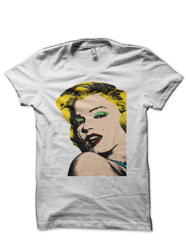 Marilyn Monroe White T-Shirt Hoodie, Sweatshirt | CoreVibeTees.com