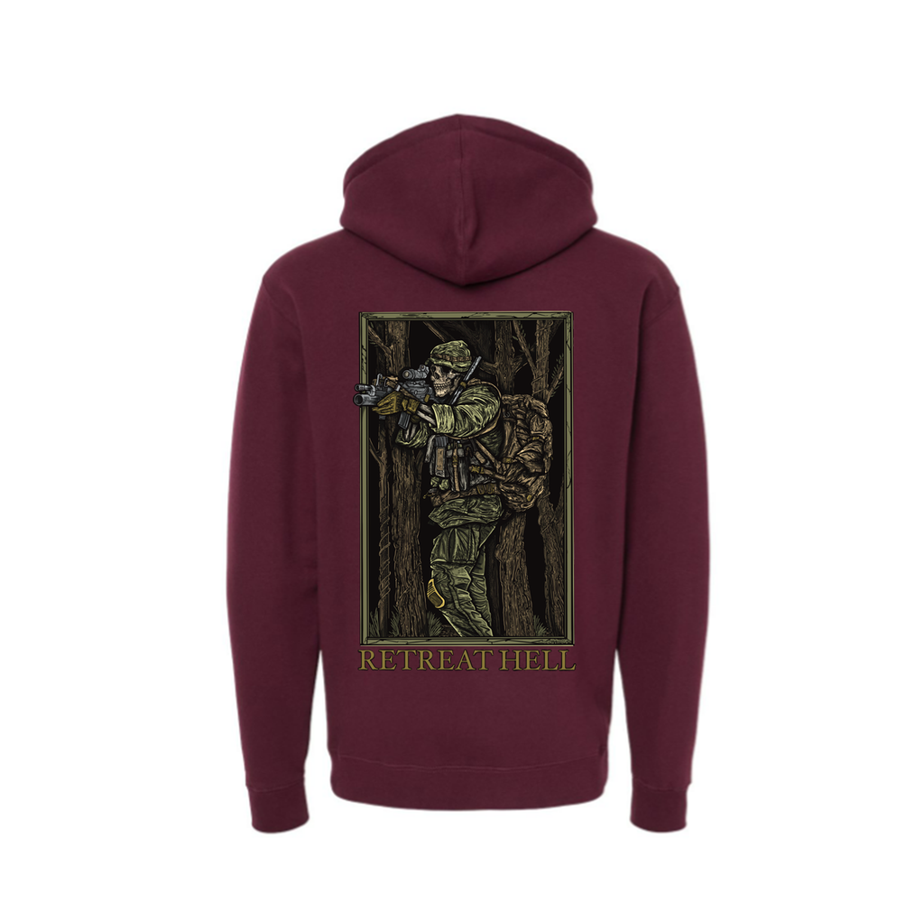 Retreat Hell Hoodie T-Shirts, Sweatshirt | CoreVibeTees.com (Image 1)