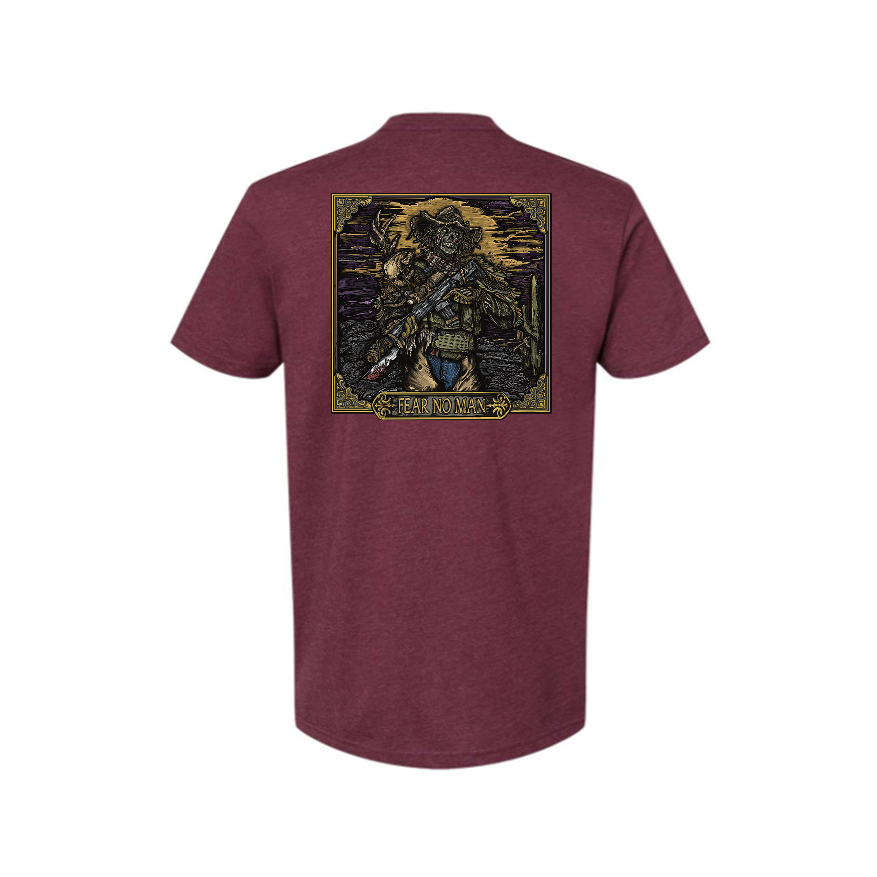 Fear No Man Tee Hoodie, Sweatshirt | CoreVibeTees.com (Image 4)