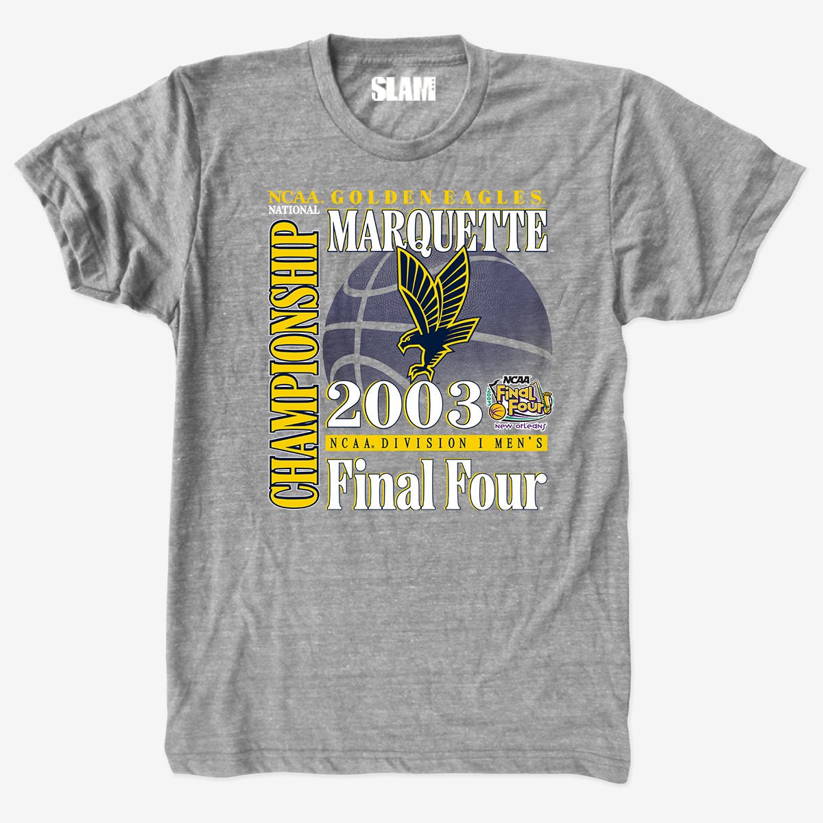 Marquette '03 Final Four Vintage Tee Hoodie, Sweatshirt | CoreVibeTees.com (Image 2)