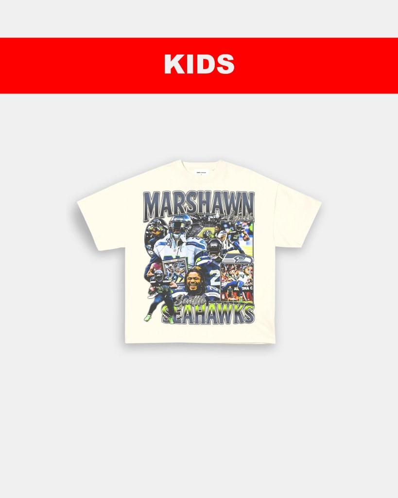 MARSHAWN LYNCH - KIDS TEE Hoodie, Sweatshirt | CoreVibeTees.com (Image 4)