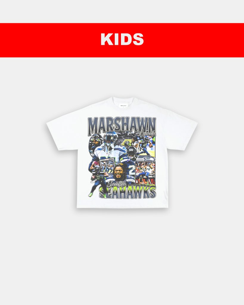 MARSHAWN LYNCH - KIDS TEE Hoodie, Sweatshirt | CoreVibeTees.com (Image 2)