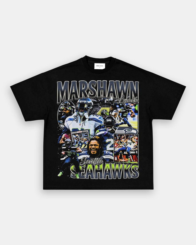 MARSHAWN LYNCH TEE Hoodie, Sweatshirt | CoreVibeTees.com (Image 3)