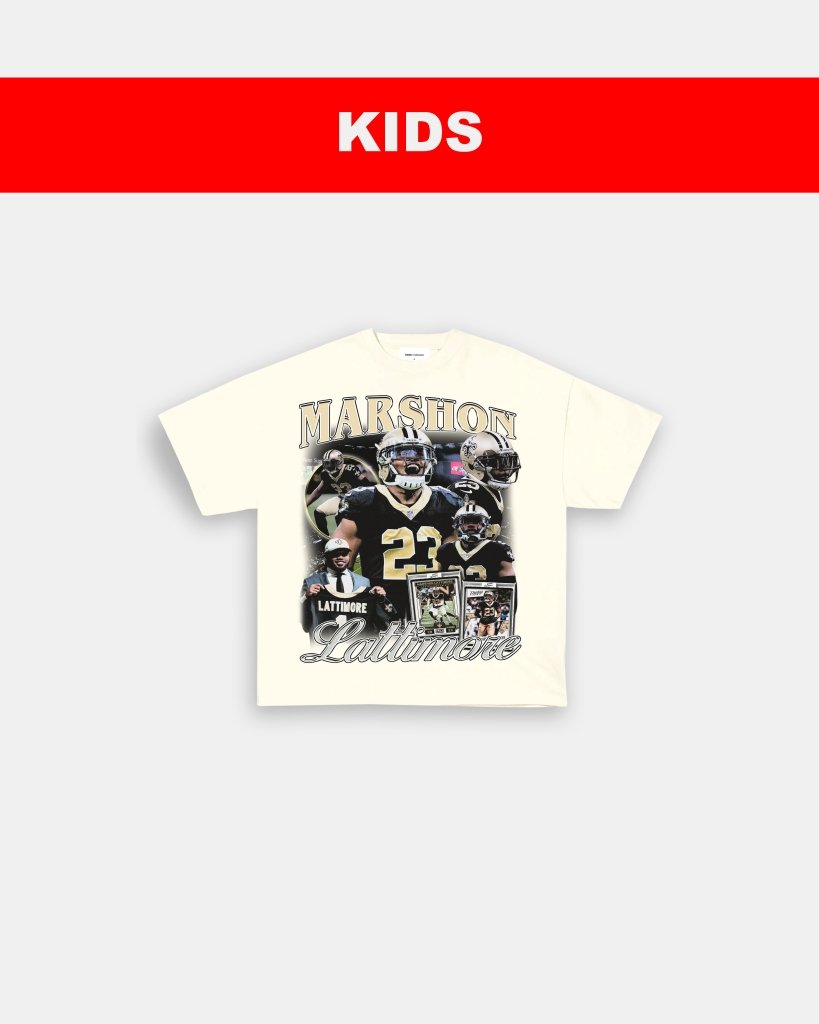 MARSHON LATTIMORE - KIDS TEE Hoodie, Sweatshirt | CoreVibeTees.com (Image 4)