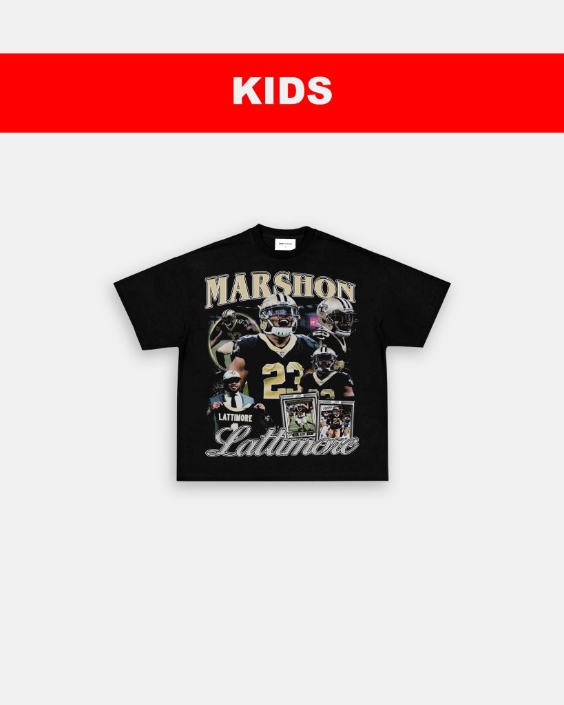 MARSHON LATTIMORE - KIDS TEE Hoodie, Sweatshirt | CoreVibeTees.com (Image 3)