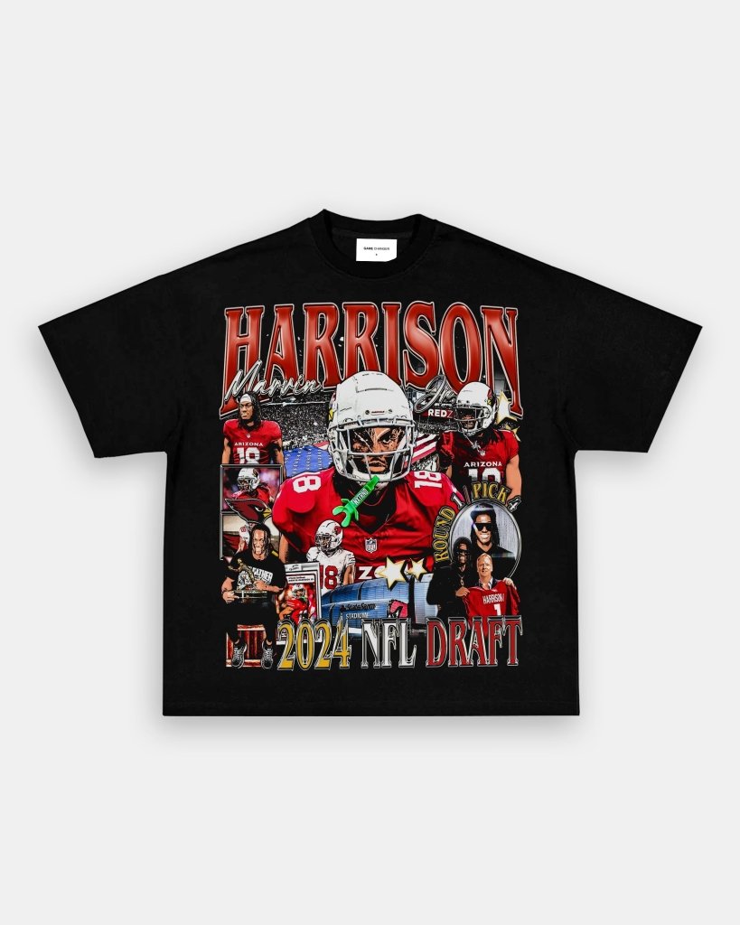 MARVIN HARRISON JR - CARDINALS TEE Hoodie, Sweatshirt | CoreVibeTees.com (Image 5)
