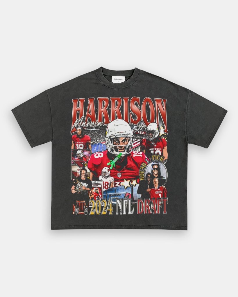 MARVIN HARRISON JR - CARDINALS TEE Hoodie, Sweatshirt | CoreVibeTees.com (Image 3)