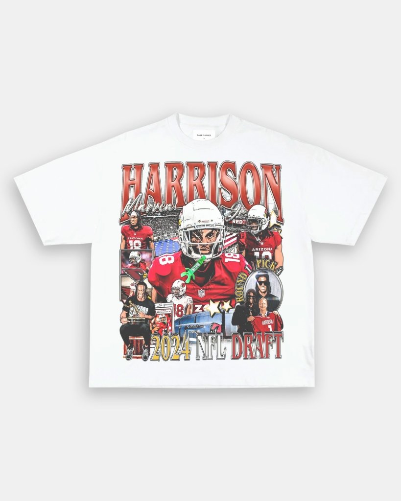 MARVIN HARRISON JR - CARDINALS TEE Hoodie, Sweatshirt | CoreVibeTees.com (Image 2)