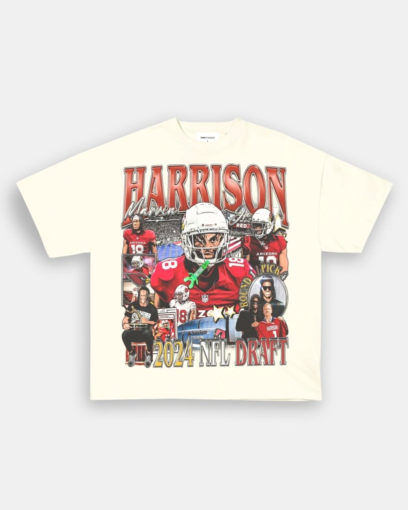 MARVIN HARRISON JR - CARDINALS TEE Hoodie, Sweatshirt | CoreVibeTees.com (Image 4)