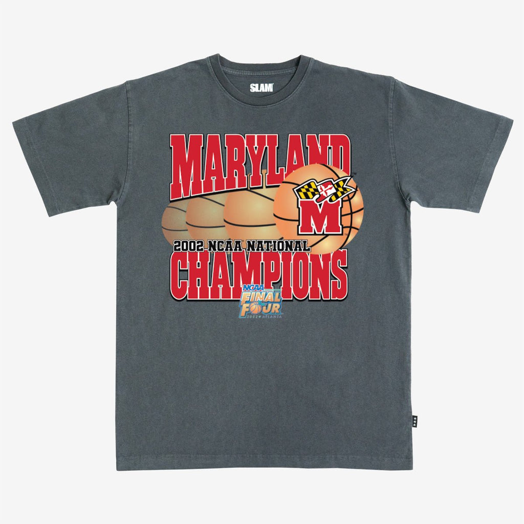 Maryland '02 NCAA Champs Heavy Tee Hoodie, Sweatshirt | CoreVibeTees.com
