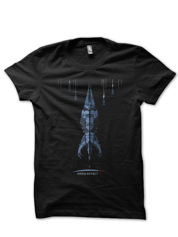Mass Effect Black Tee Hoodie, Sweatshirt | CoreVibeTees.com